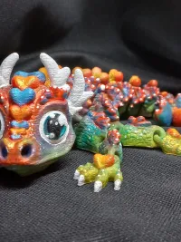 Love-ly Tiny Dragon, Articulated-1