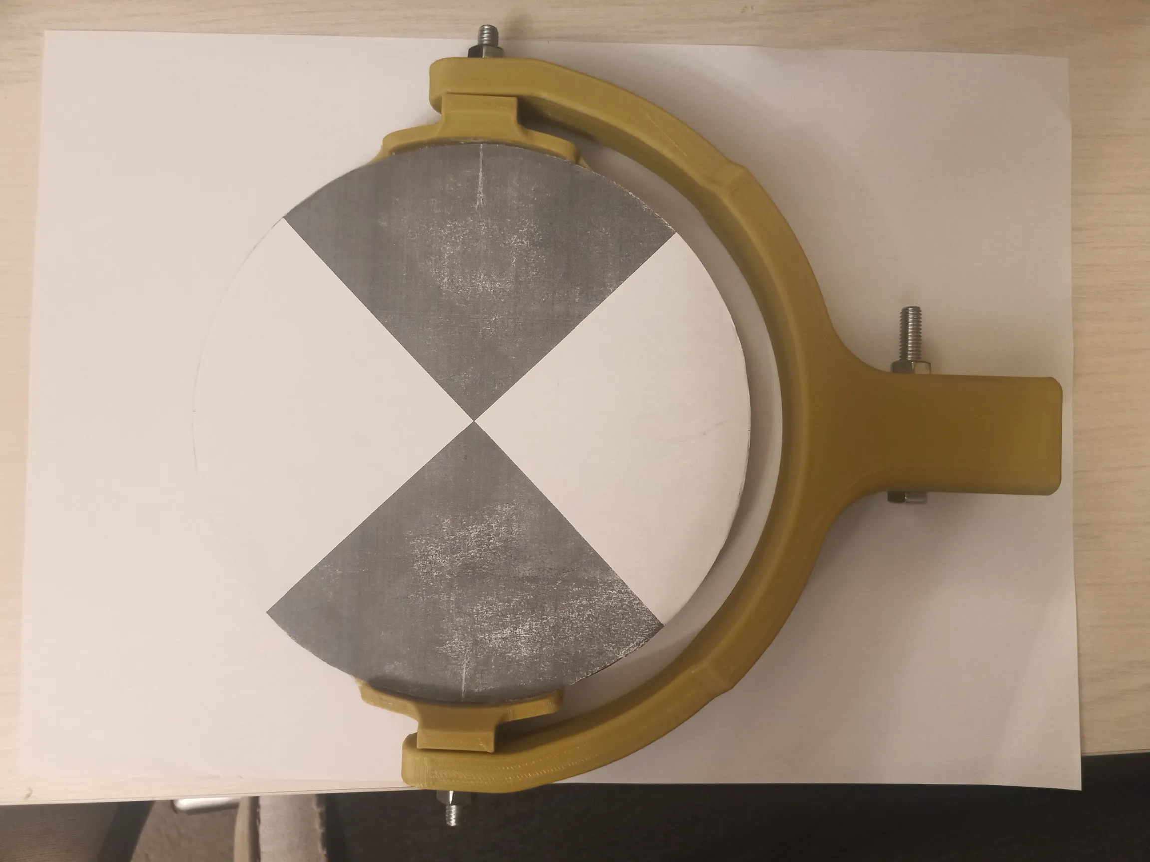 Survey 3D scanning target for prism holder 12mm (like leica)