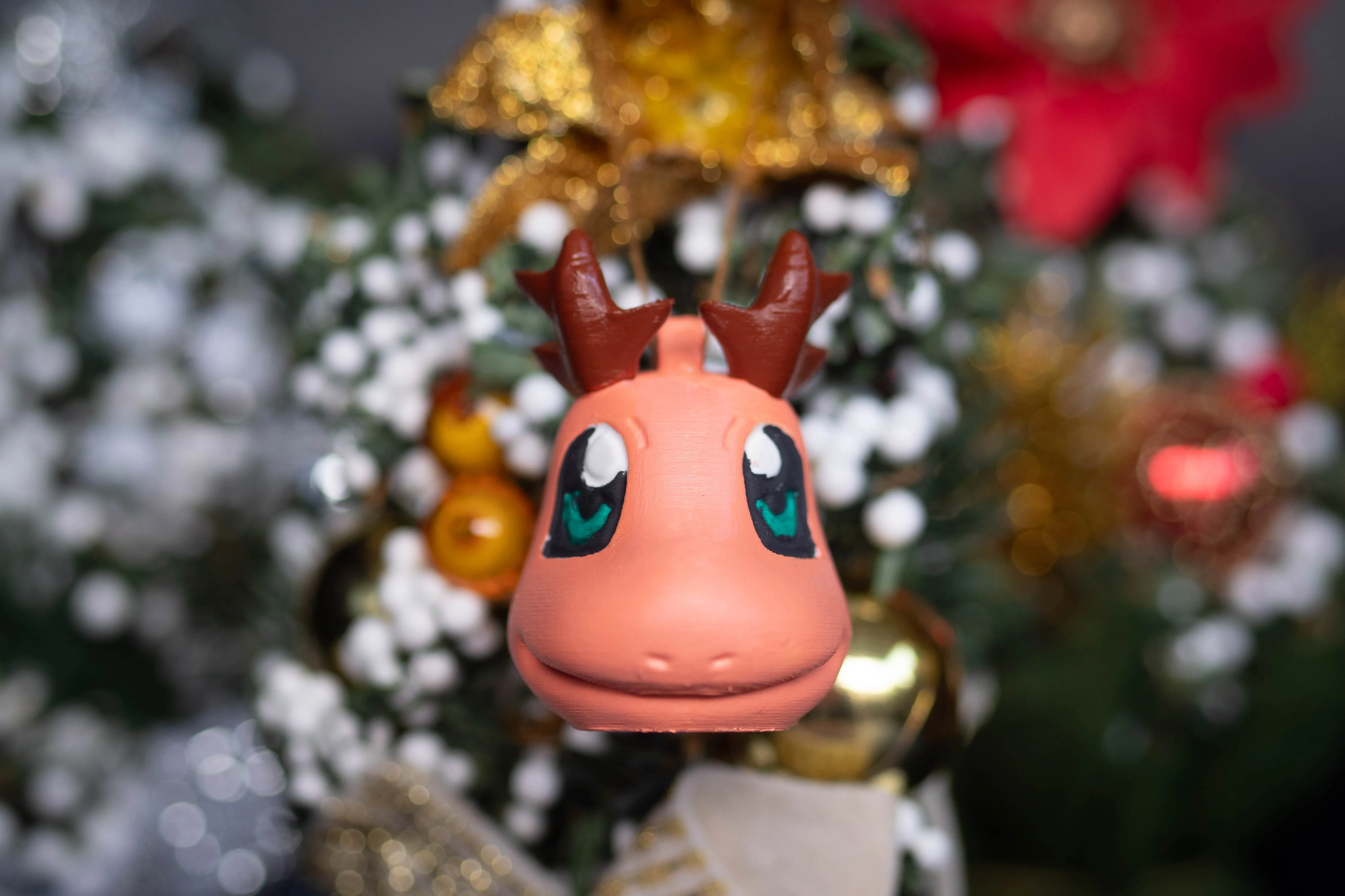 Pokemon Kanto Starters Christmas Tree Decor/Keychain