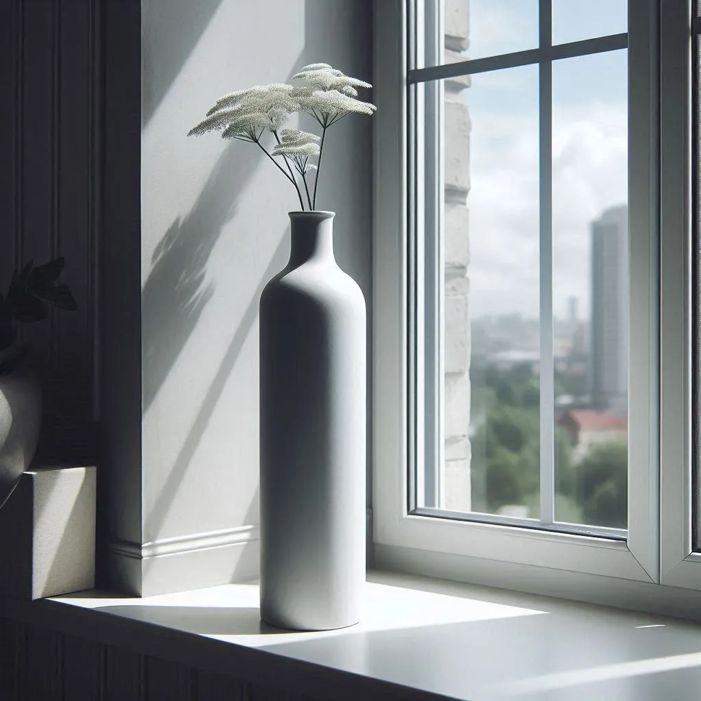 Design Tube Vase "Bottle Neck" – Planter as Home Decor