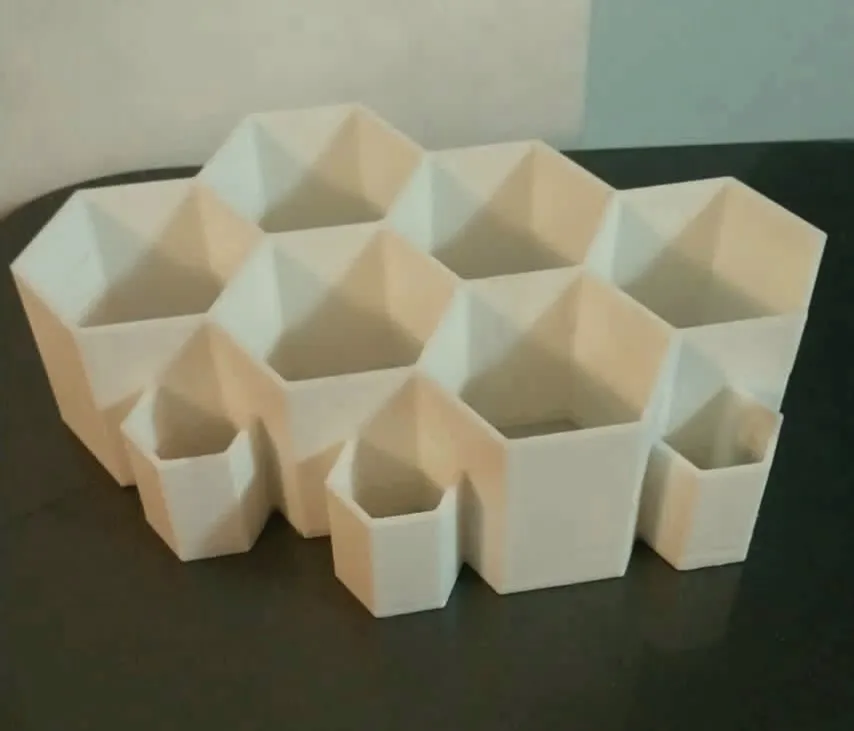 honeycomb Lapicero Pen stand