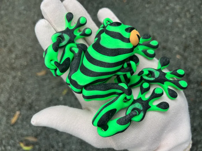3D Printer Files | 3MF File | ZEBRA FLEXI FROG V2 | Creality Cloud