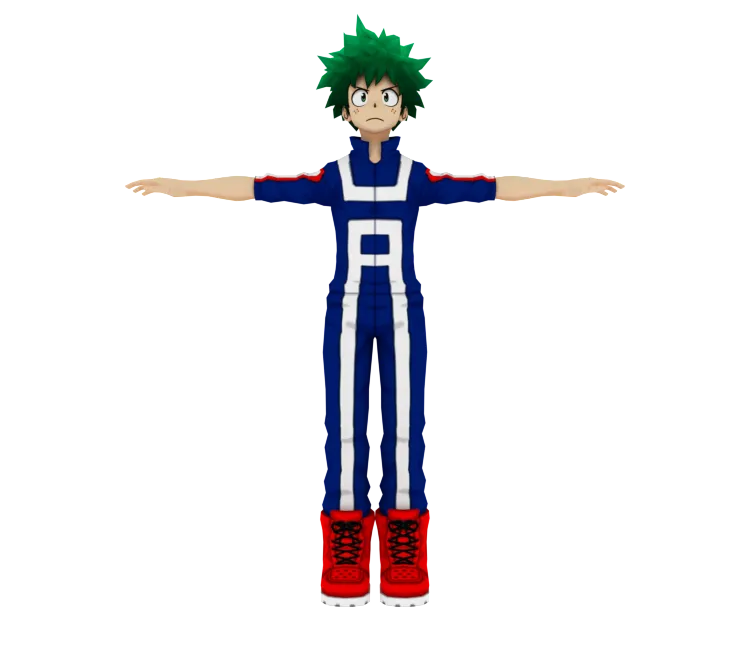 Izuku Midoriya (uniforme de ginásio)