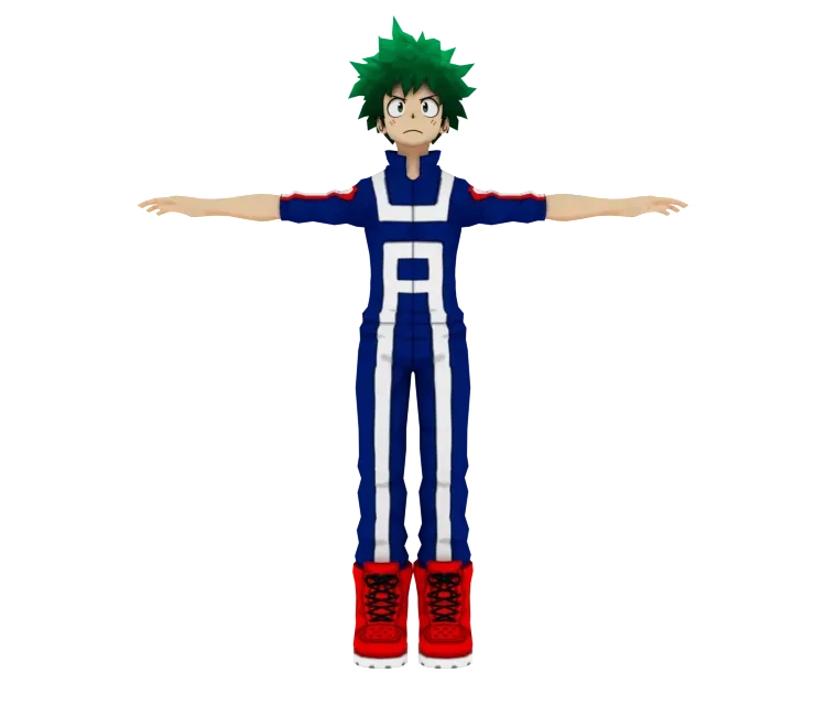 Izuku Midoriya (Gym Uniform)