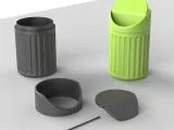 3D Trash Can – Ready to Print! Perfect for mini scenes-3