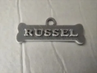 Russel dog tag