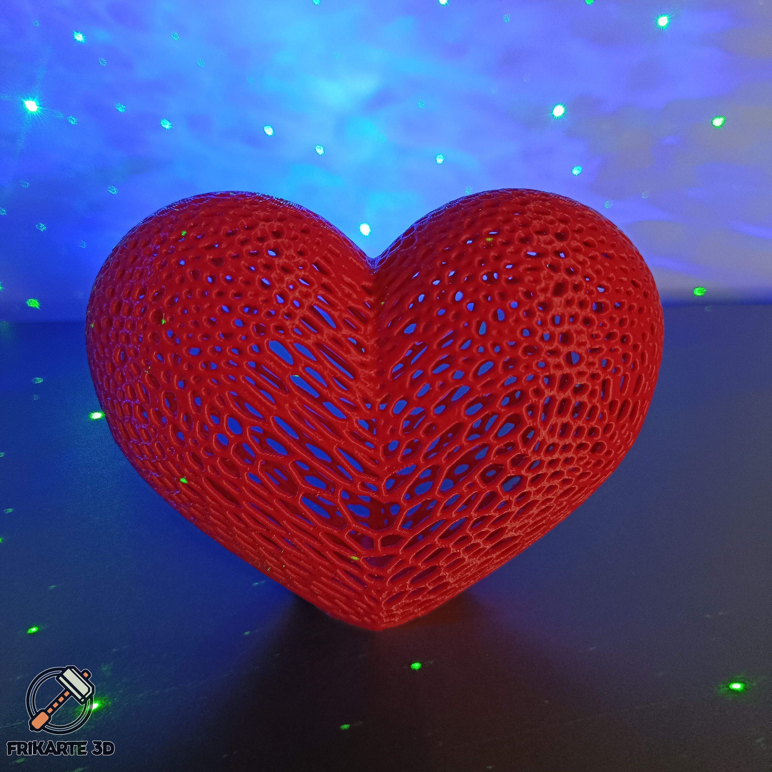 Voronoi Heart | 3D models download | Creality Cloud