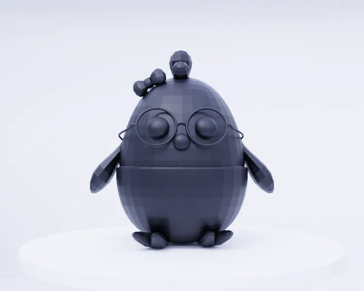 3D Printer Files | 3MF File | cute-chicken-adorable-farmyard-friend ...