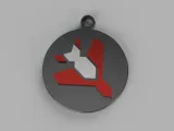 Keychain Helldivers-2 500KG-0