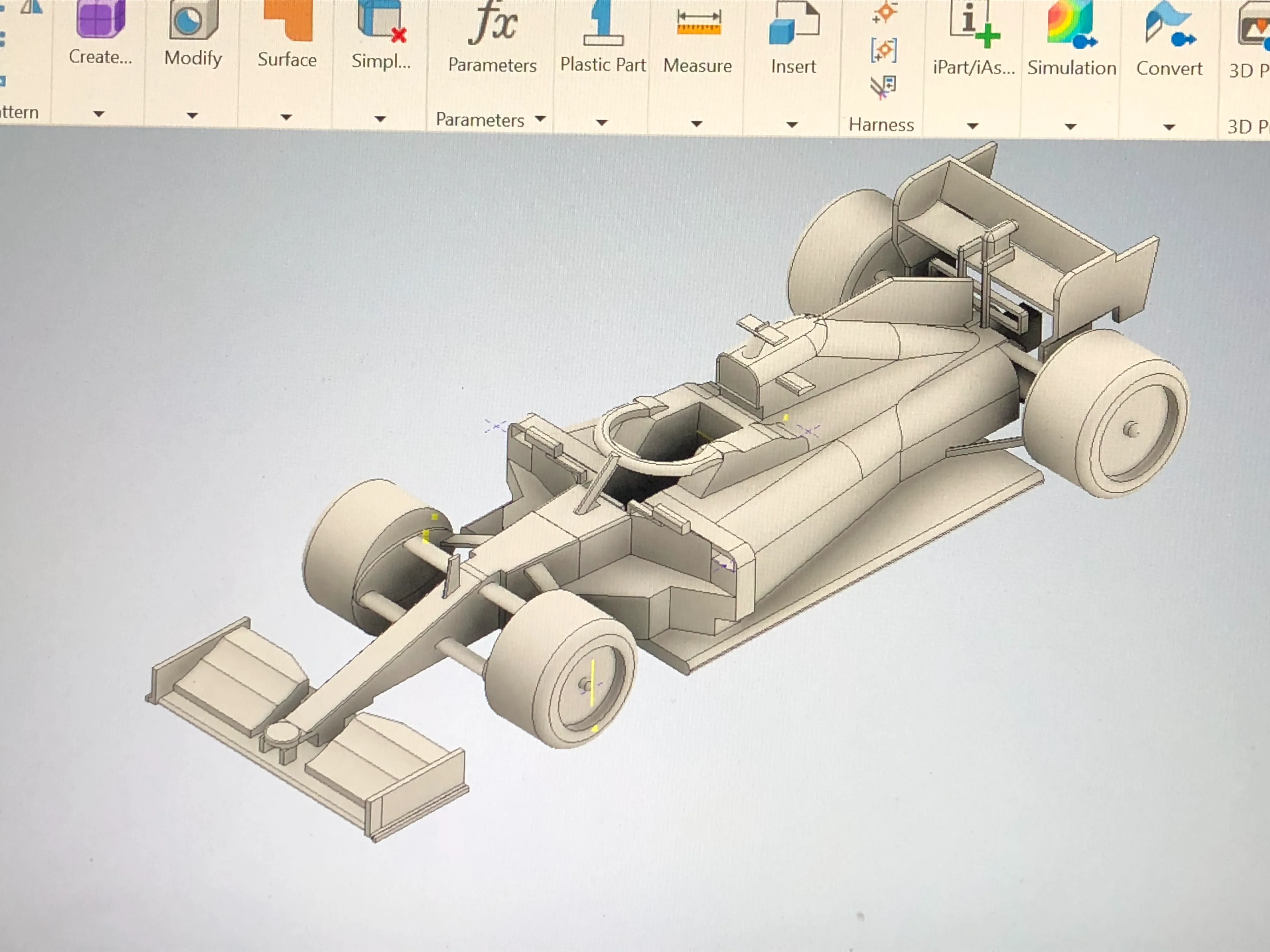 F1 car 2019