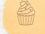 Cupcake Cookie Cutter, Biscuit Cutter-0