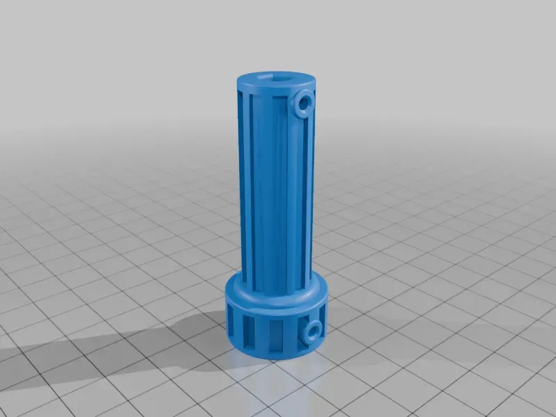 Adapter 1/2 square to 1/4 hex bit 60mm