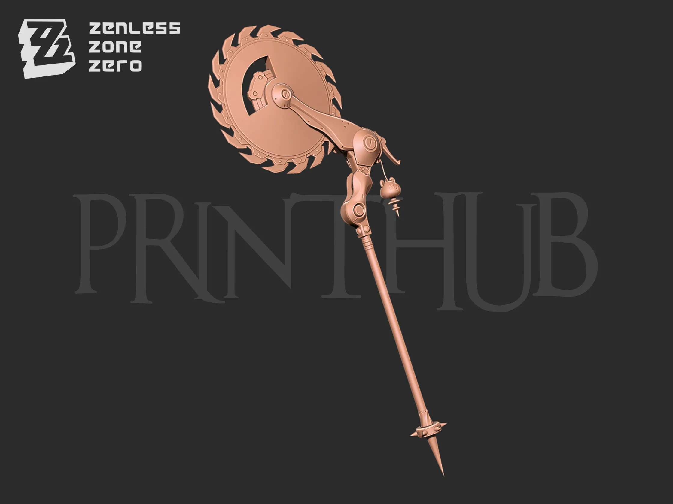 Corin Wickes - chainsaw Zenless Zone Zero cosplay