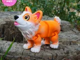 IMPRIMIR EN EL LUGAR LINDO PERRO CORGI FLEXI-5