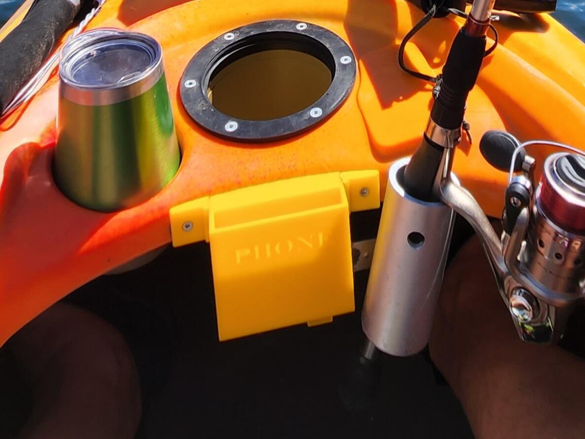 Kayak phone holder, 3D models download