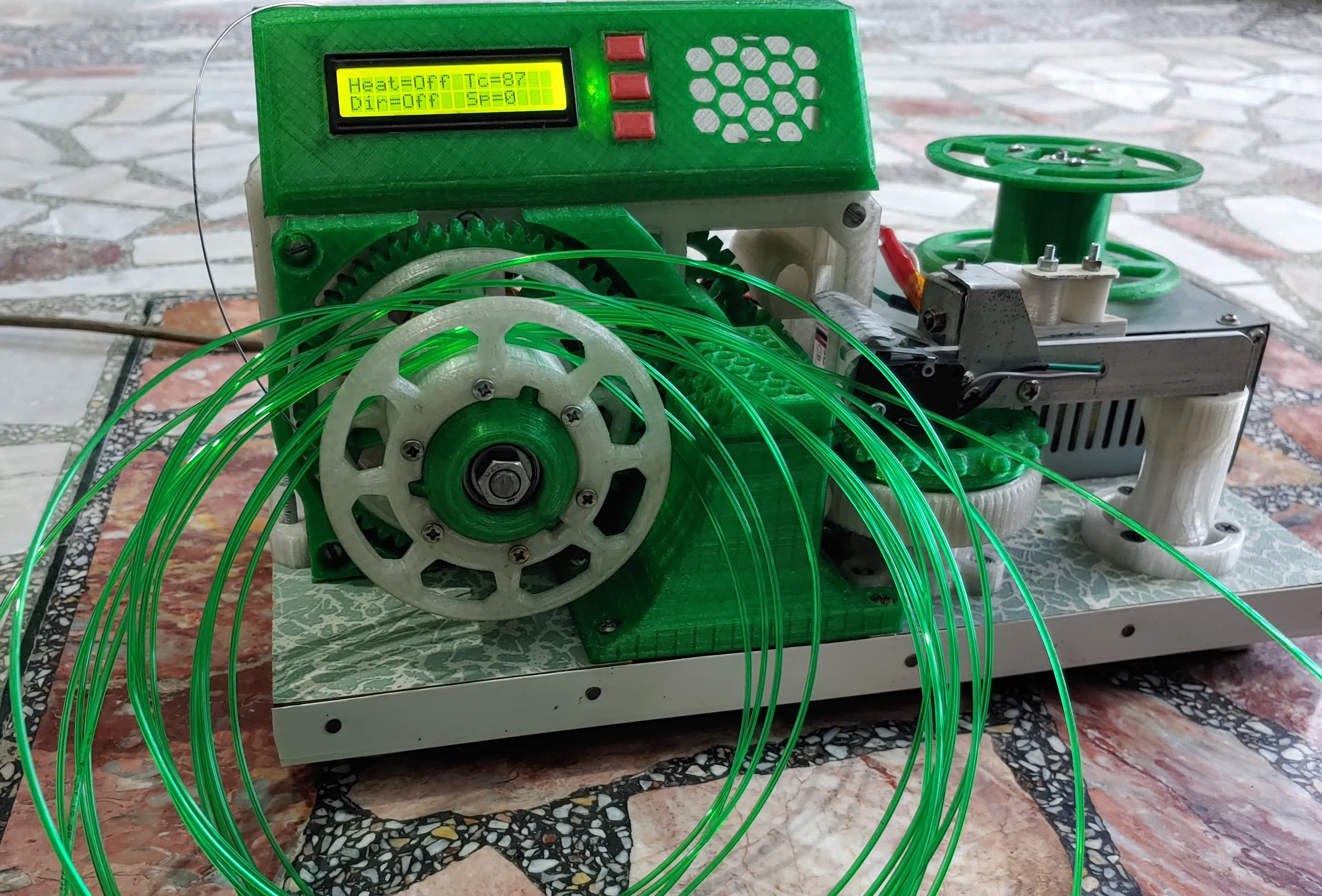 PET Filament recycler (new and complete version )