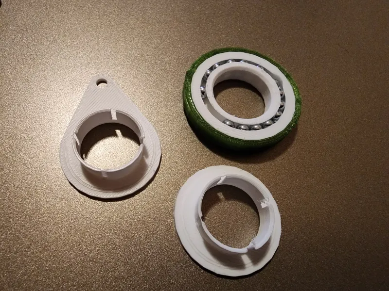 Fidget Keychain Spinner V2