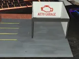 Diorama car garage for hot wheels-2