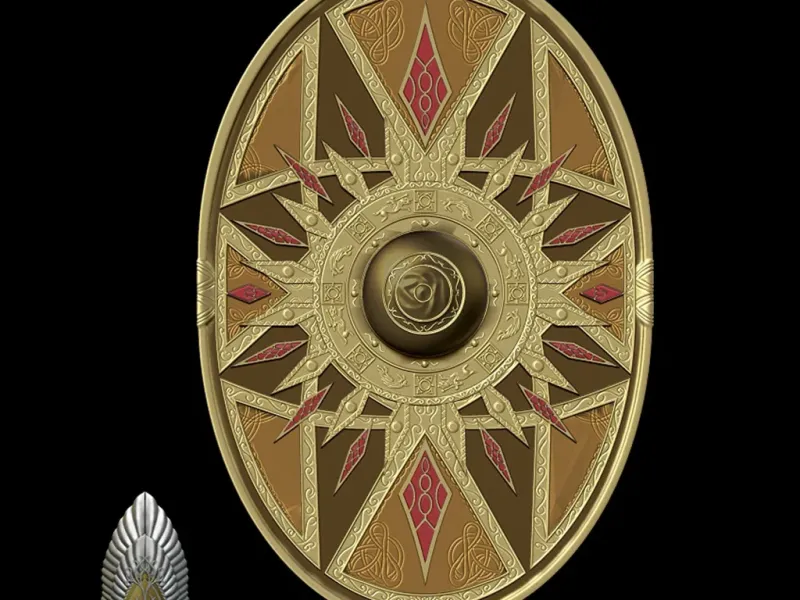 Theoden Shield lord of the rings 3D DIGITAL DOWNLOAD