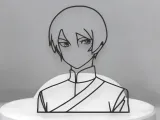 Anime Line Art - Desktop Line Art-1