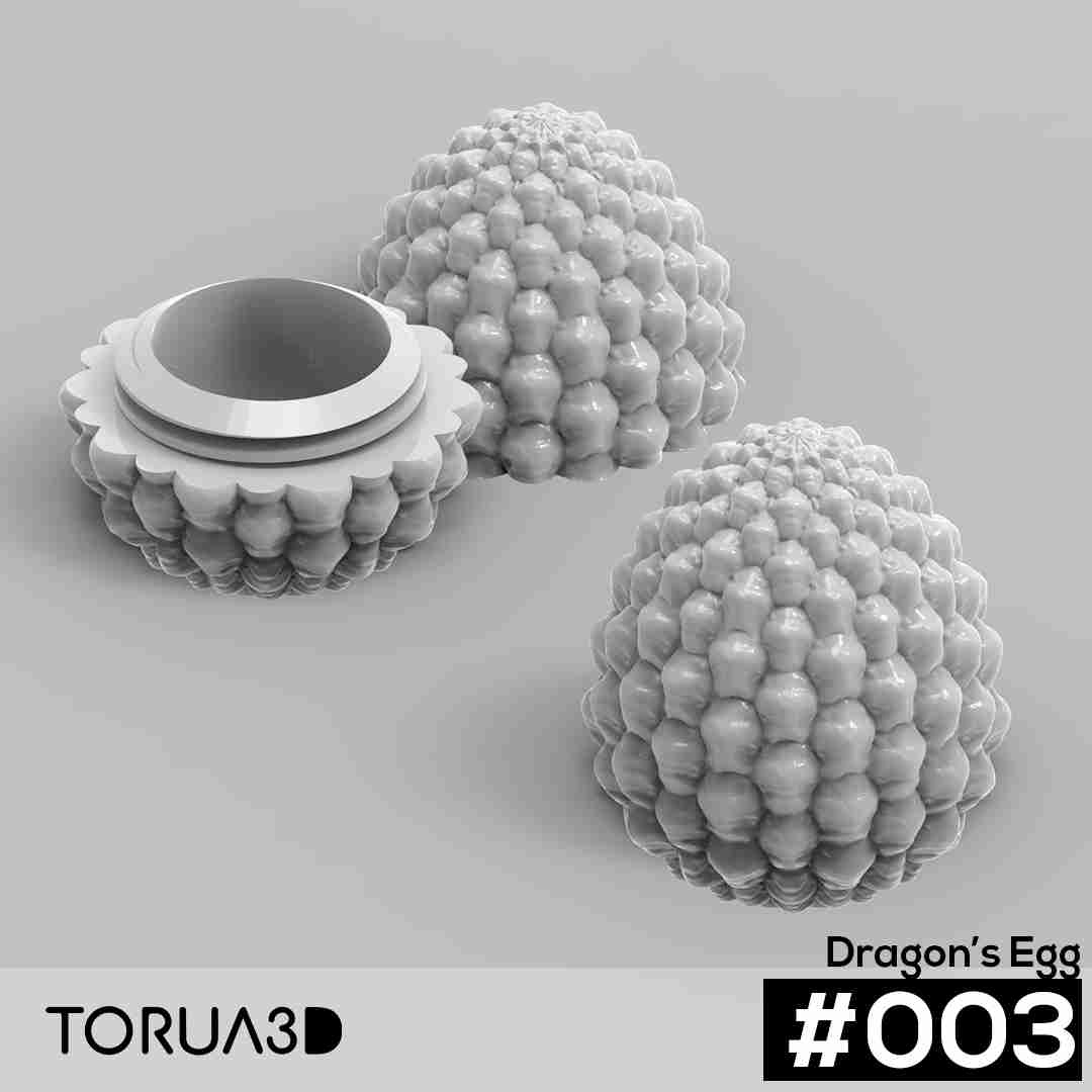 3 Dragon Eggs Set 1 Stl files for 3D printing 3D models download