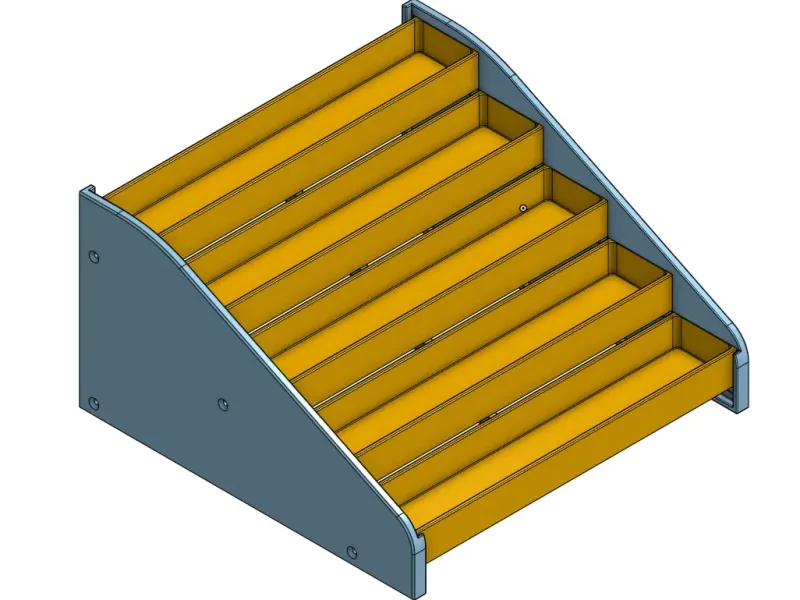 Organizador para esmaltes de uñas