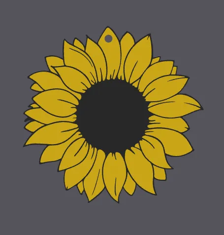 Llavero Girasol