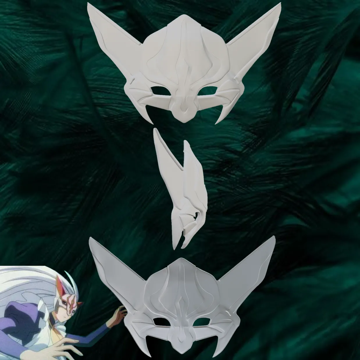 wilhelmina carmel mask - Shakugan no Shana