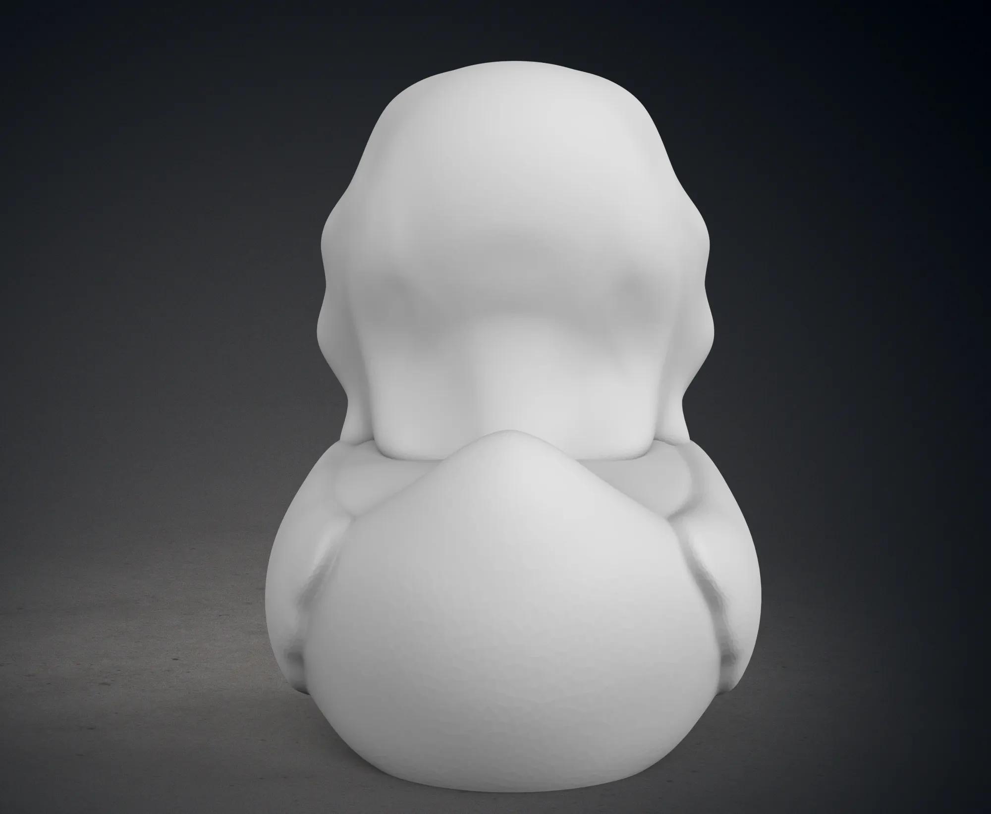Cute "The Joker" Rubber Duck