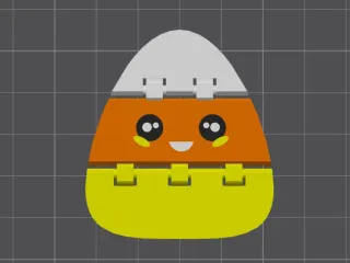 Halloween Flexi Kawaii Candy Corn 🍬🎃 | Bendable Fidget Toy