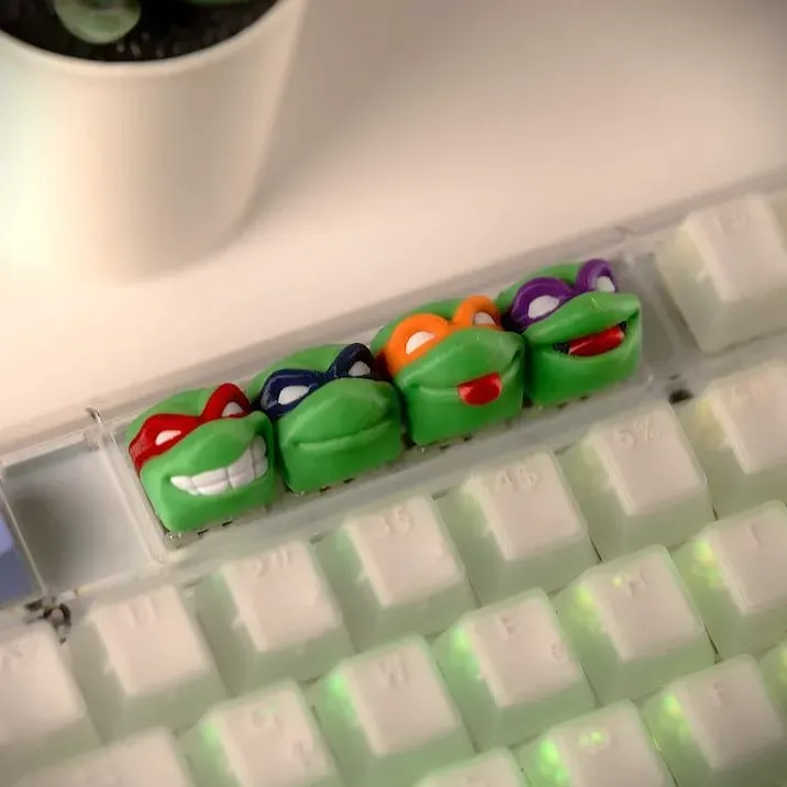 TMNT - KEYCAP 3D MEKANİK KLAVYE