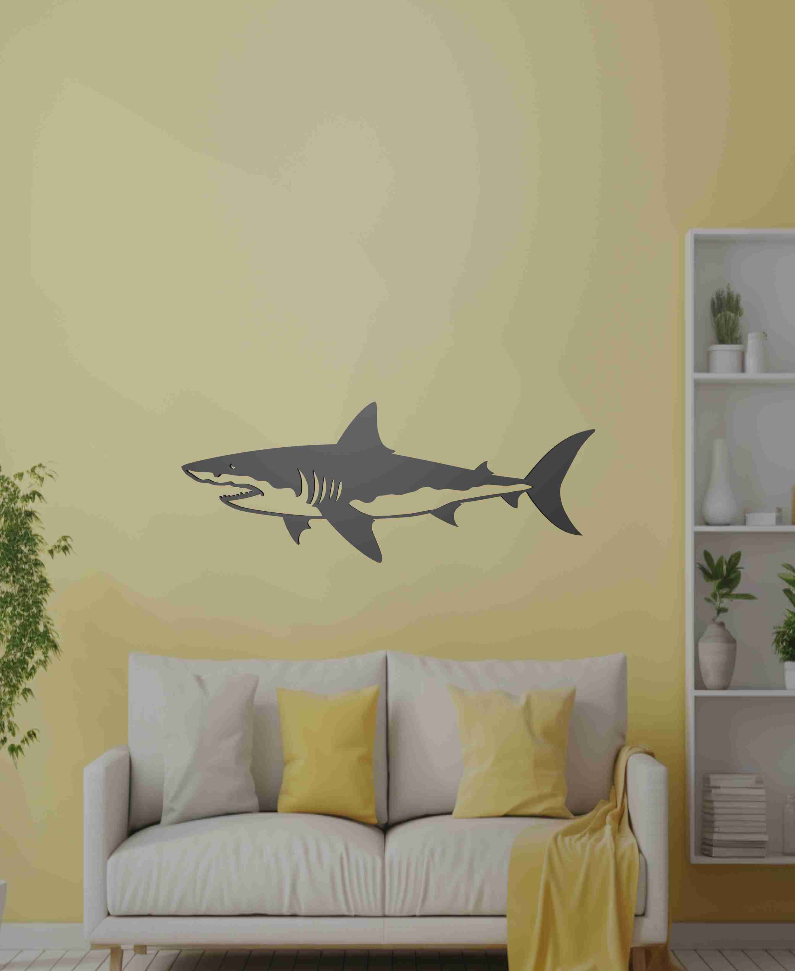 Shark Wall Art | 3D models download | Creality Cloud