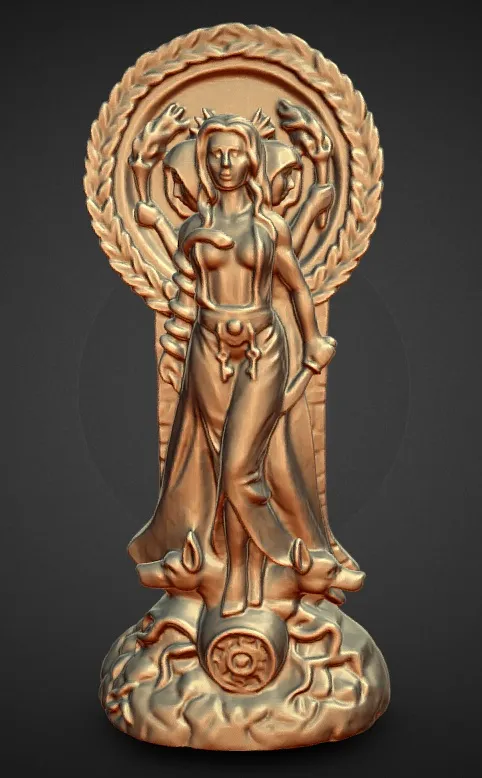 Hecate Goddess Statue decoration