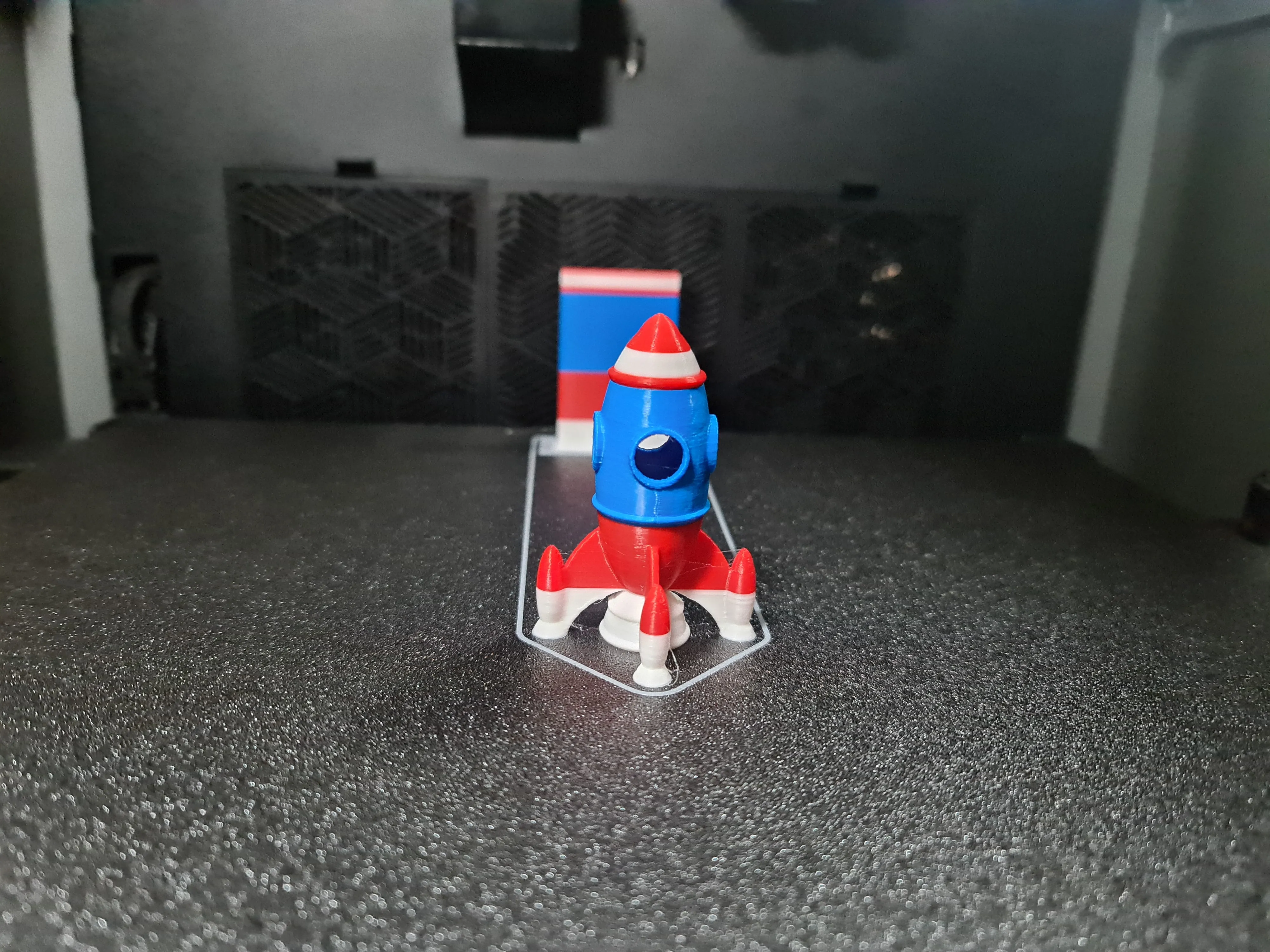 Rocky The Small Rocket Ship Calibration Test Settings Benchy