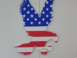 American Flag Eagle Magnet-1