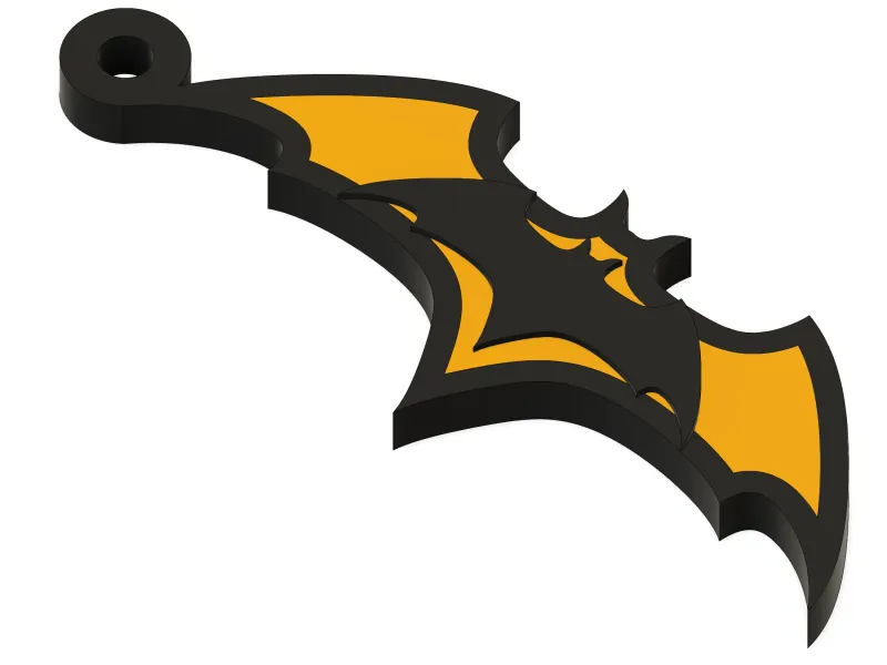 BATARANG BATMAN KEYCHAIN