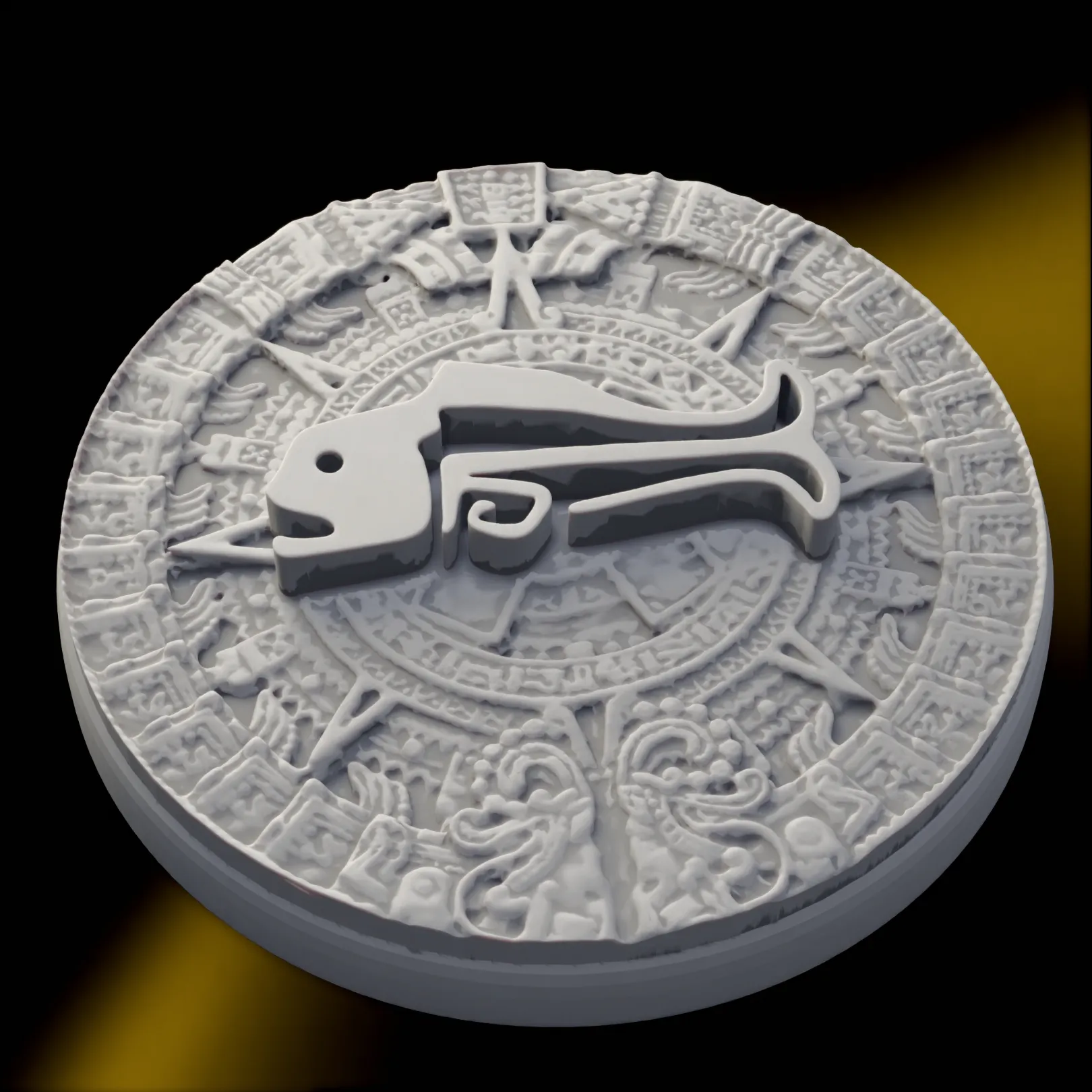 Aztec Sun Calendar Replica