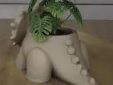 Cute Triceratops Dinosaur Planter 3D Print File-3