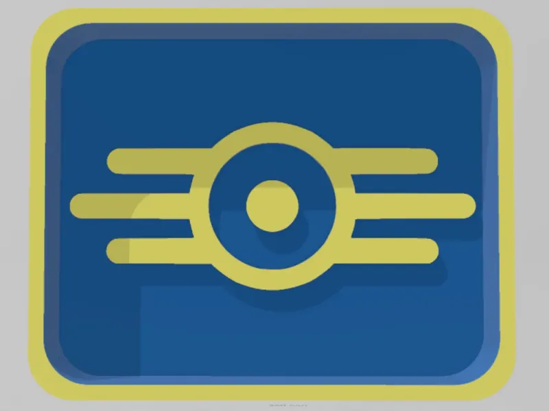 EASY TO PRINT, VAULT-TEC LOGO, FALLOUT, COIN DUMP TRAY
