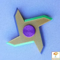 Falconsson - Grinder Shuriken Fidget Spinner (Multicolor)-2