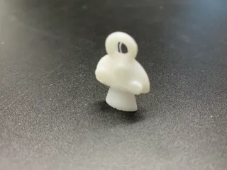 mushroom keychain.