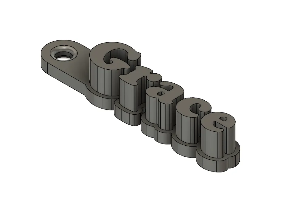 Grace Keychain / Keyring