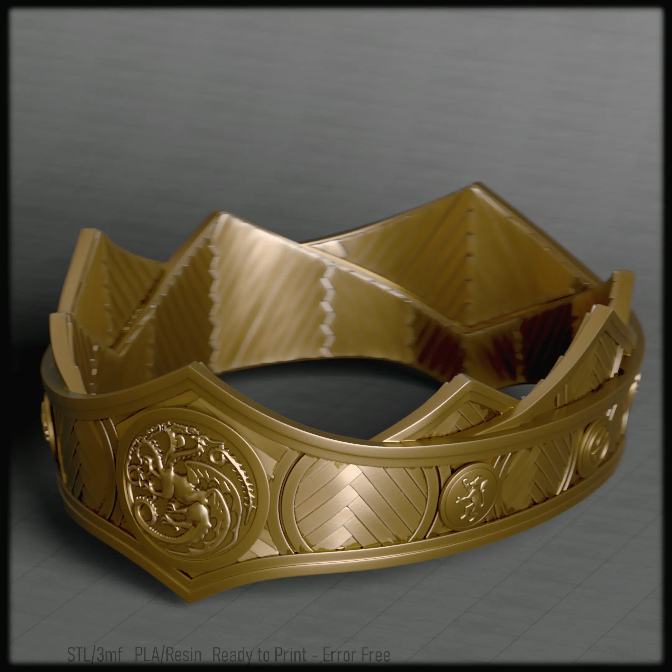 Rhaenyra/Vyseris Crown | House of The Dragon Cosplay