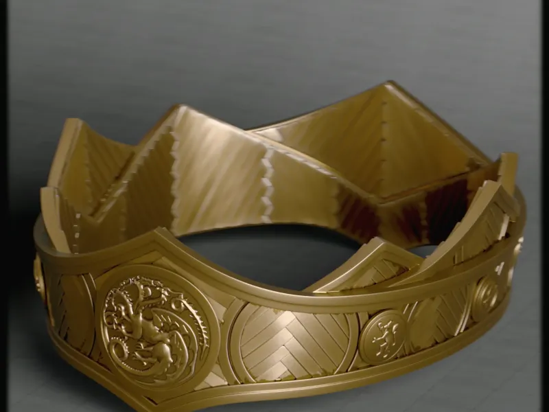 Rhaenyra/Vyseris Crown | House of The Dragon Cosplay