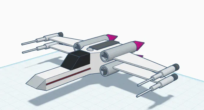Star Wars X-Wing simple