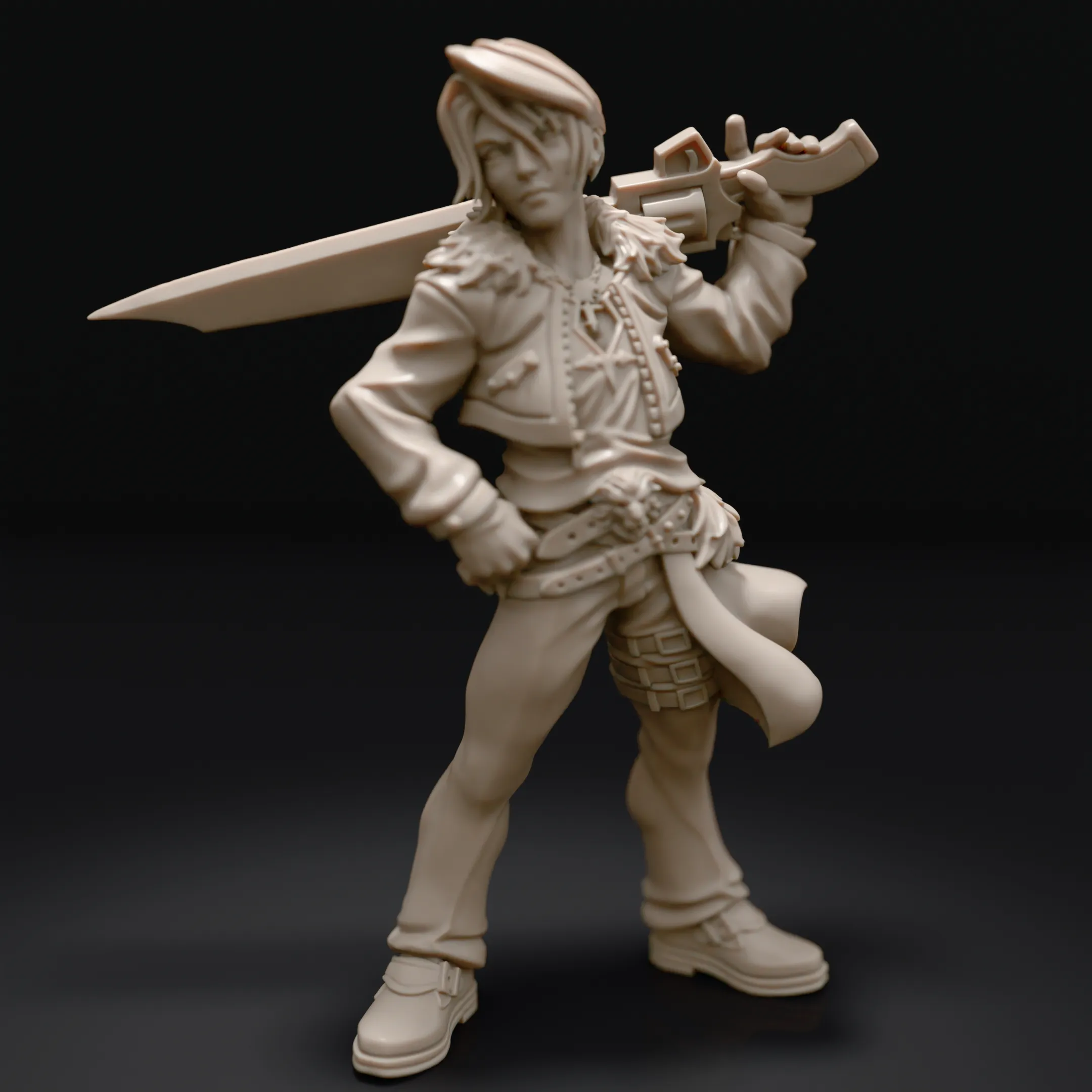 Squall Leonhart Fan Art – A Tribute to Final Fantasy VIII