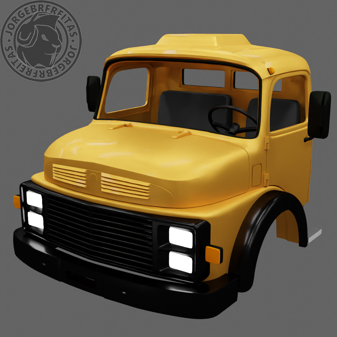АВТОМОБИЛЬ/ТЕЛО MERCEDES BENZ L 1113/1313 - RC 1/14 &amp; 1/12
