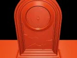 Clock with Bats-1