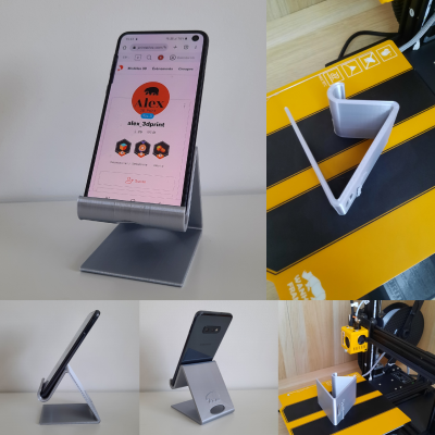 Tablet and Smartphone stand 3d model