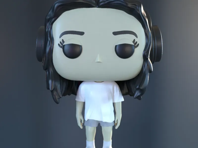 Funko Adolescente con auricualres